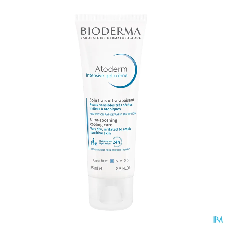 packshot van Bioderma Atoderm Intensieve Gelcrème 75 ml