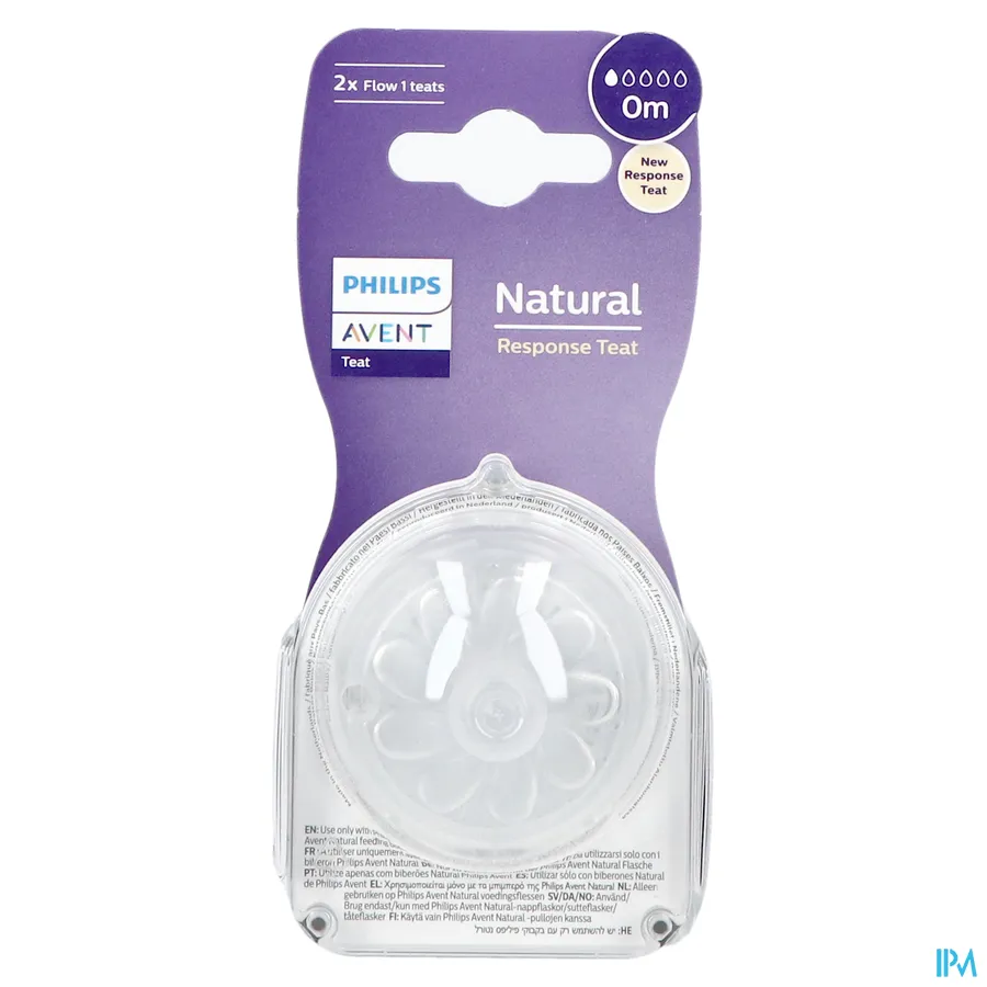 packshot van Philips Avent Natural 3.0 Zuigspeen 0m T1 1