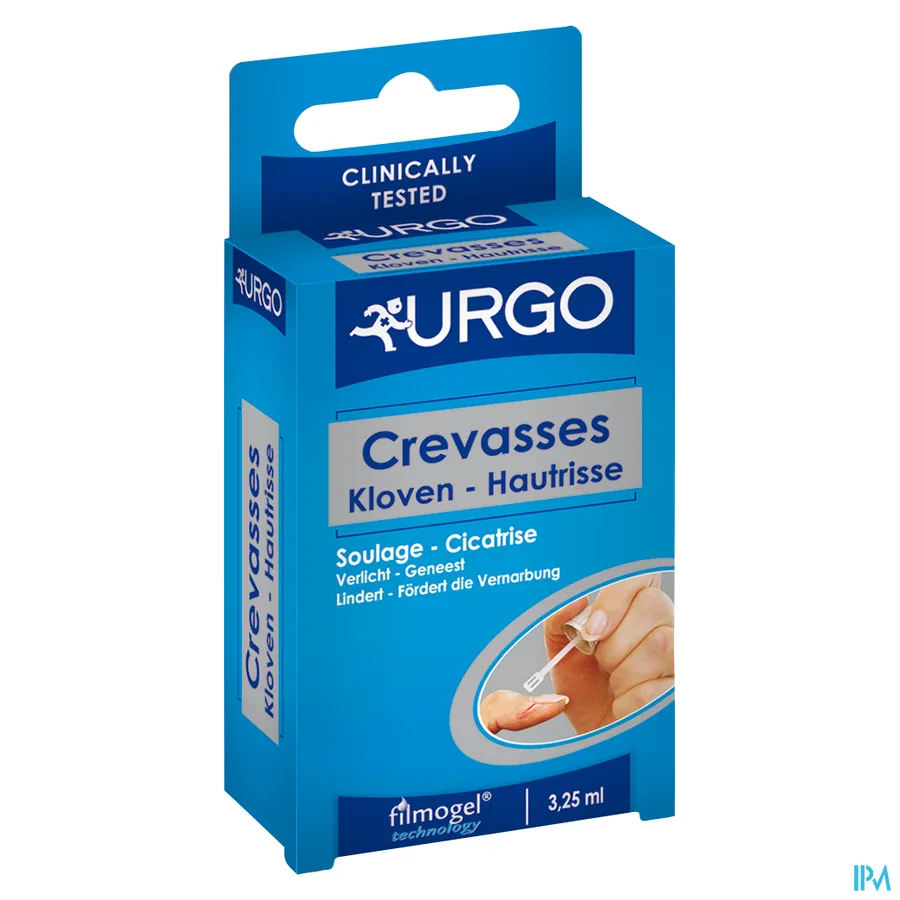 packshot van Urgo Duopack Stop Kloven: Preventieve Crème tegen Kloven + Klovenfilmogel 3,25 ml
