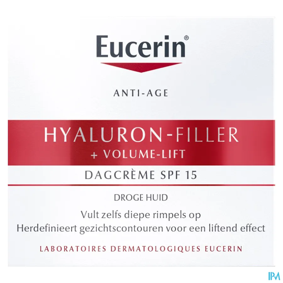 packshot van Eucerin Hyaluron-Filler + Volume-Lift Dagcrème Droge Huid 50 ml