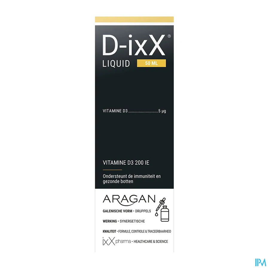 packshot van D-ixX Liquid Druppels 50 ml