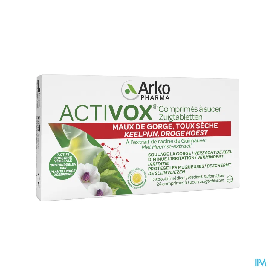 packshot van Arkopharma Activox Zuigtabletten 24 zuigtabletten