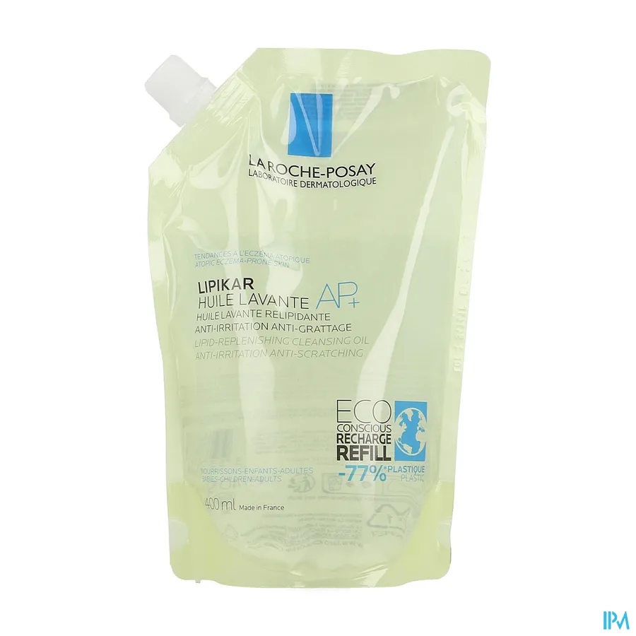 packshot van La Roche-Posay Lipikar Refill Wasolie AP+ Navulling 400 ml