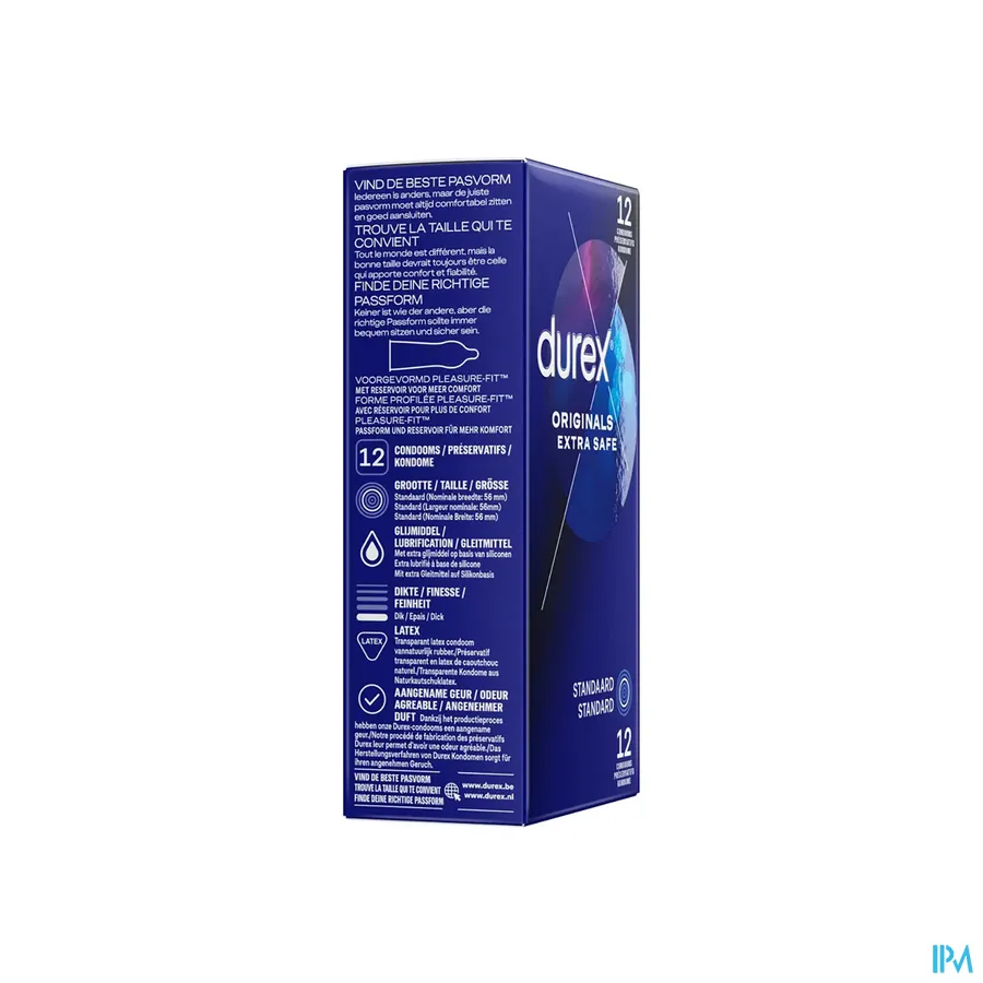packshot van Durex Extra Safe 12 Condooms