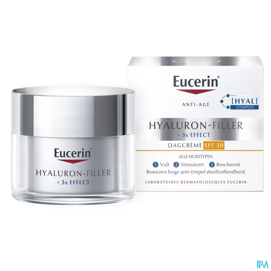 packshot van Eucerin Hyaluron-Filler X3 Dagcrème SPF 30 50 ml