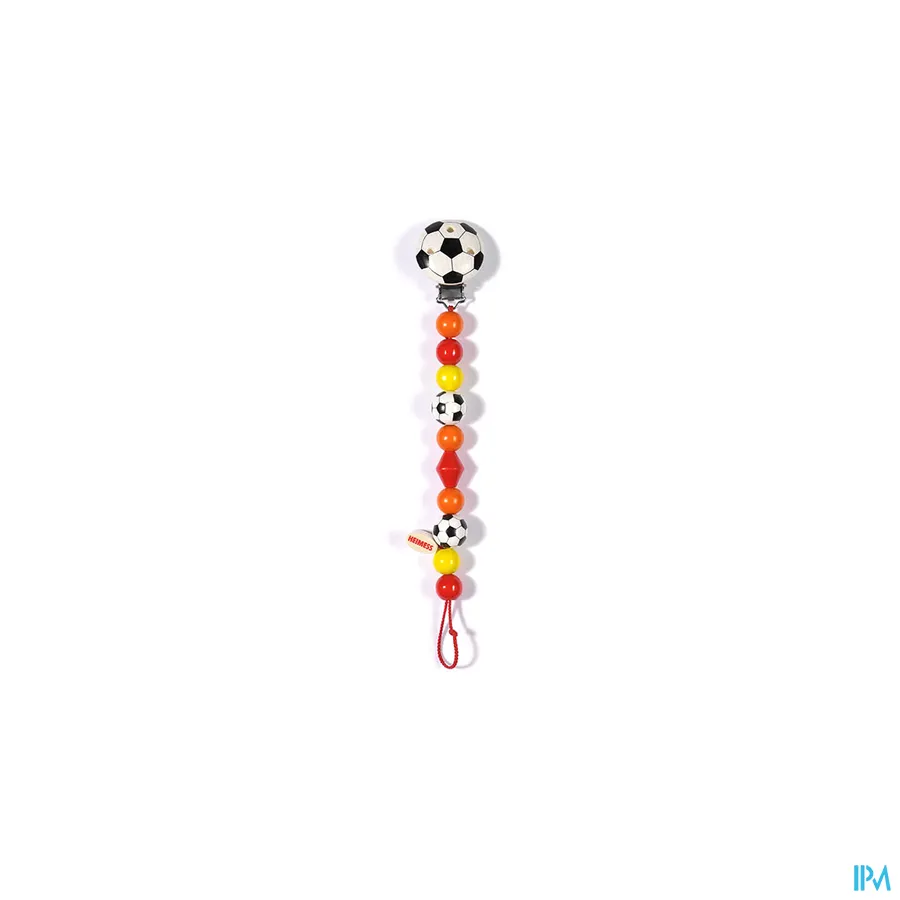 packshot van Heimess Fopspeenketting Hout Voetbal