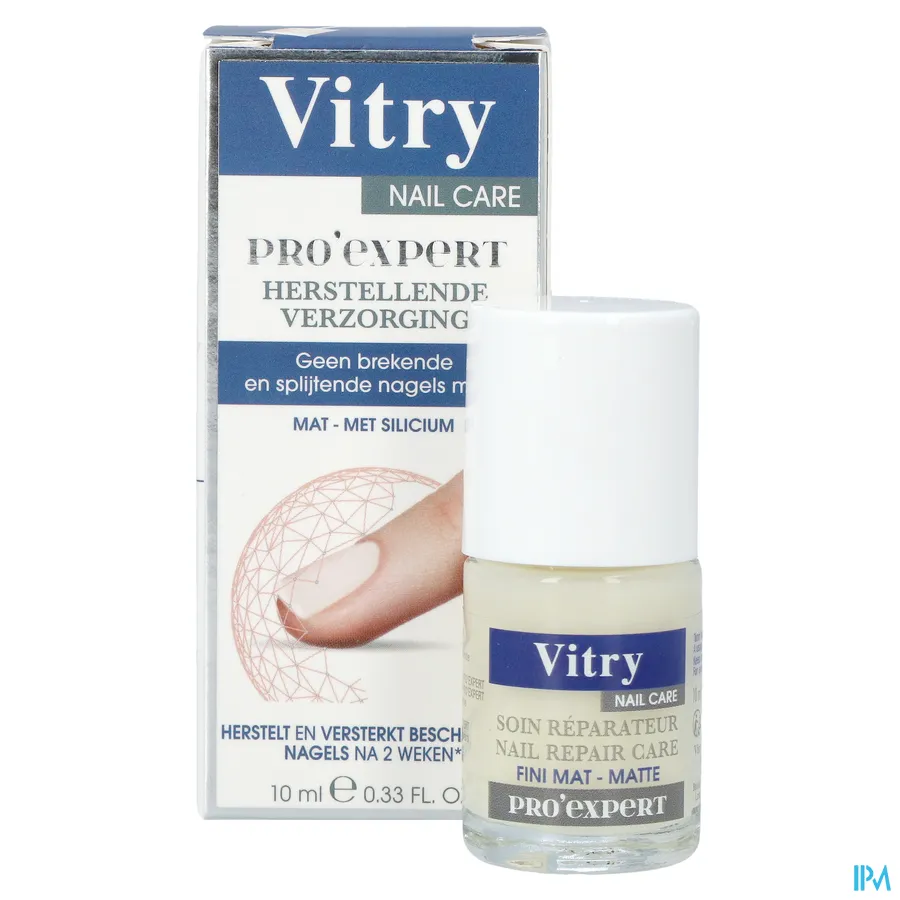packshot van Vitry Pro'Expert Nagelverzorging Gevoelige Nagels Mat 10 ml