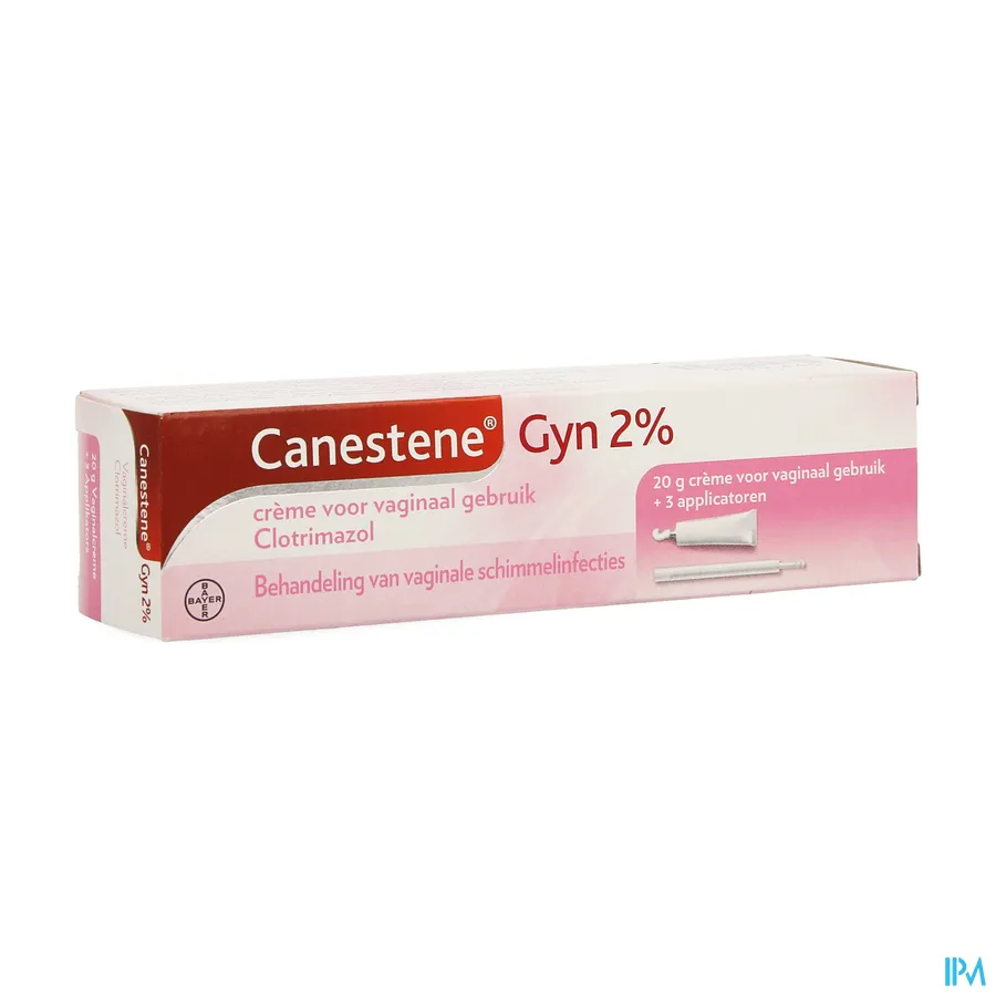 packshot van Canestene Gyn 2% 20g crème