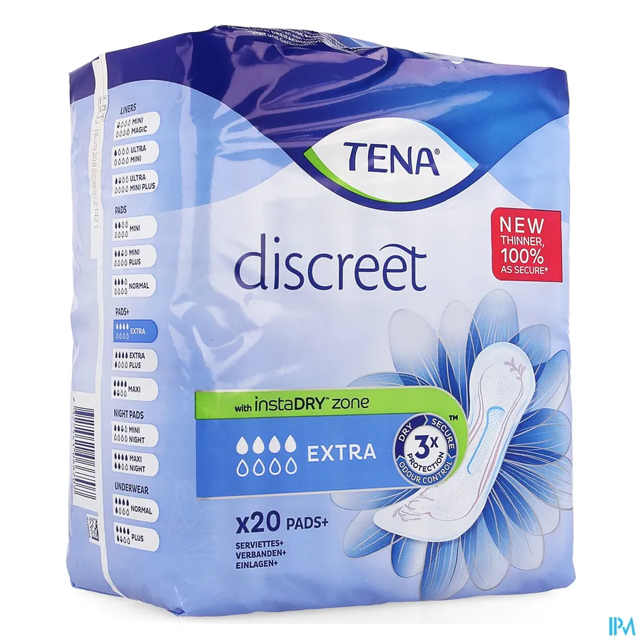 packshot van Tena Discreet Extra 20