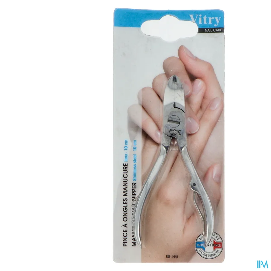packshot van Vitry Vingernageltang in Inox