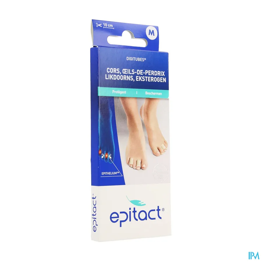 packshot van Epitact Digitubes voor Likdoorns tussen de Tenen en Eksterogen Medium
