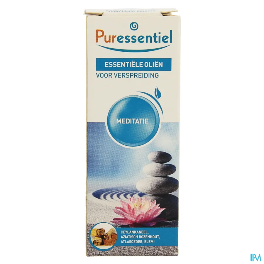 packshot van Puressentiel Zuiverend Verstuiving Meditatie Olie 30 ml