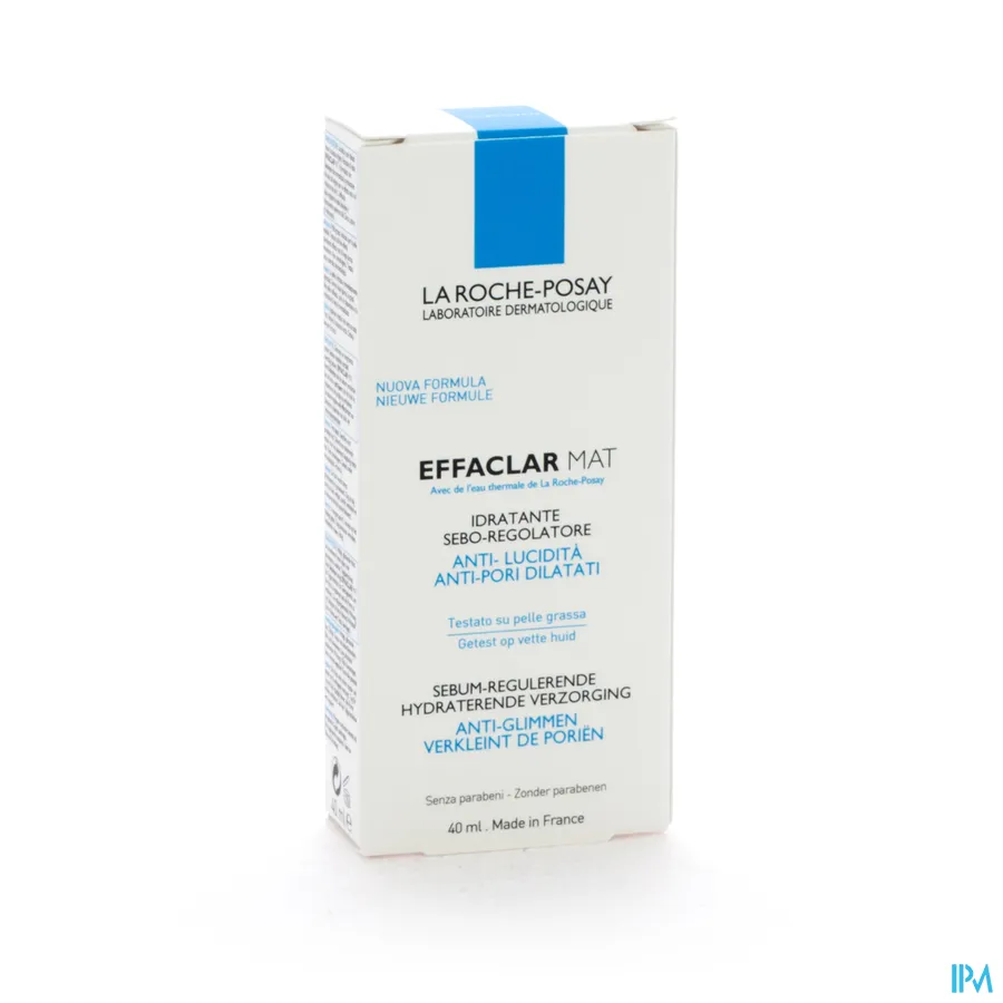 packshot van La Roche-Posay Effaclar Mat Hydra Sebo-regulatie 40ml