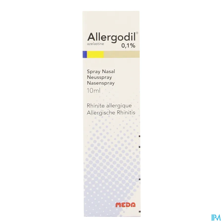 packshot van Allergodil Neusspray 10ml