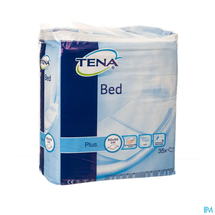 packshot van TENA Bed Underpad Plus 60 x 90 cm - 35 stuks