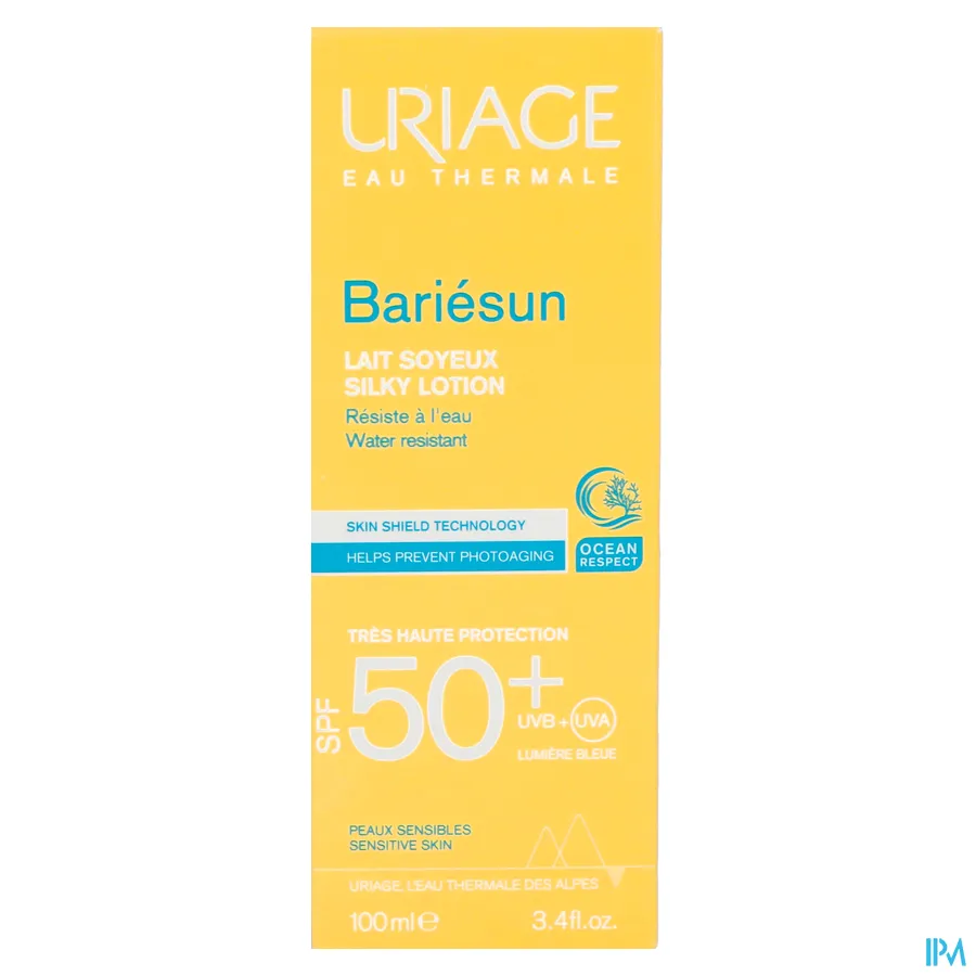 packshot van Uriage Bariésun Zonnemelk SPF50+ 100 ml