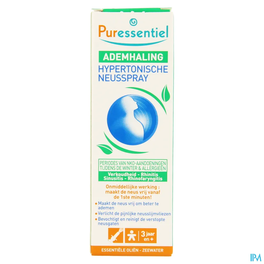 packshot van Puressentiel Ademhaling Neusspray