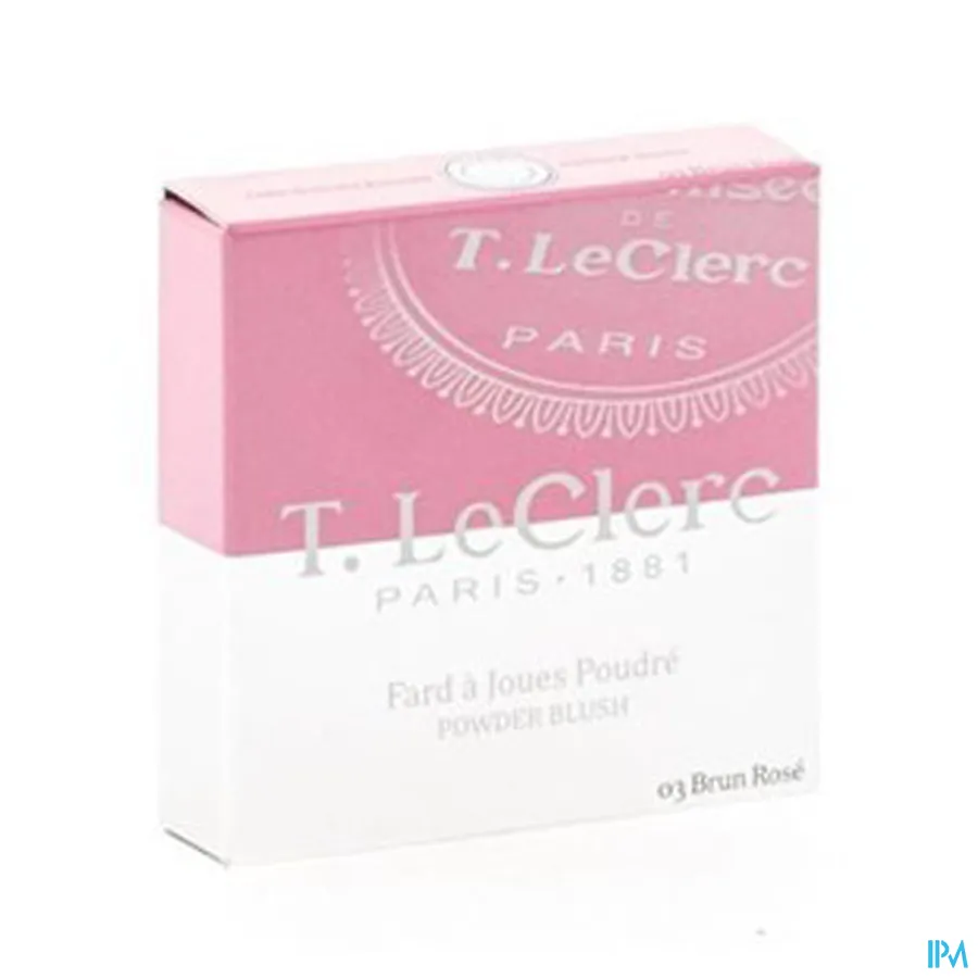packshot van T. LeClerc Teint FAJ Poeder 30 Brun Rose
