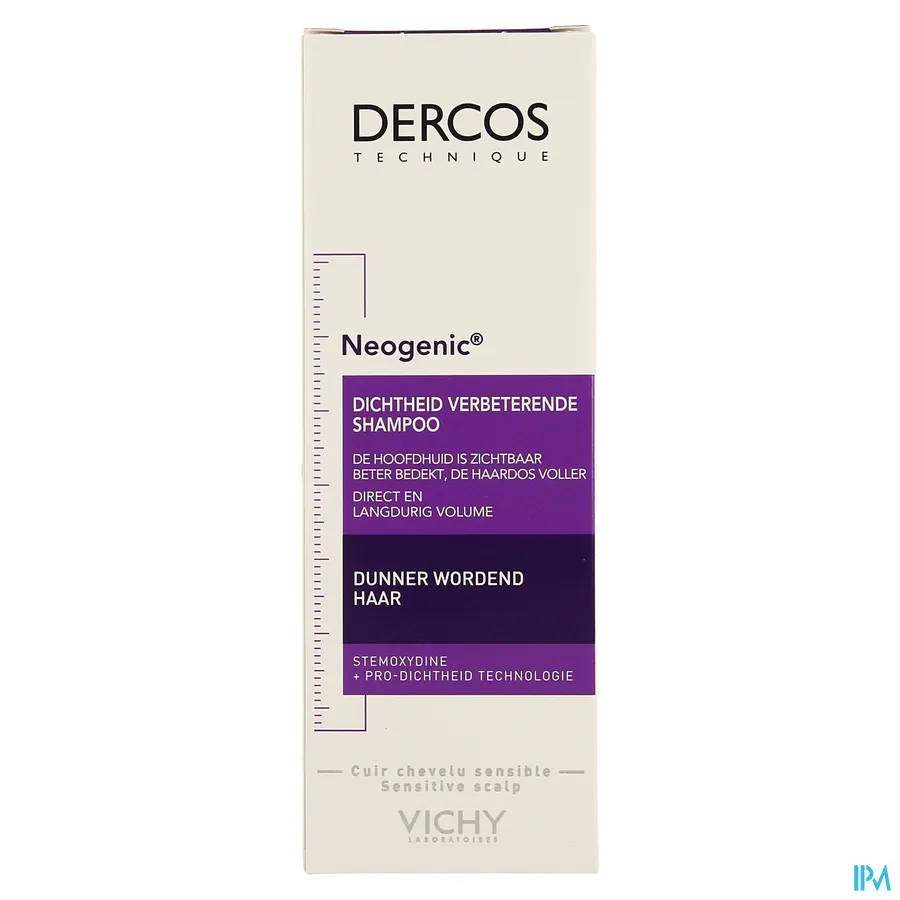 packshot van Vichy Dercos Neogenic Shampoo 200 ml