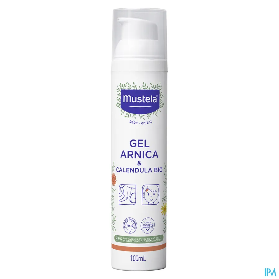 packshot van Mustela Bébé Arnica & Calendula Bio Gel 100 ml