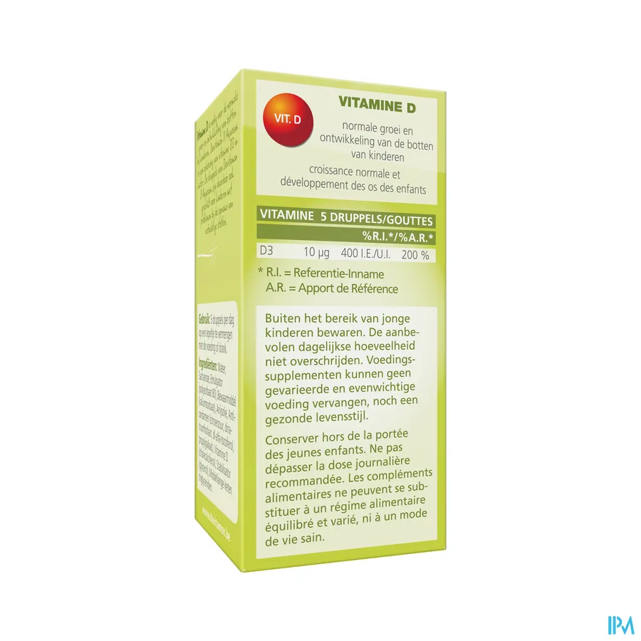 packshot van Davitamon Vitamine D Aquosum 25ml