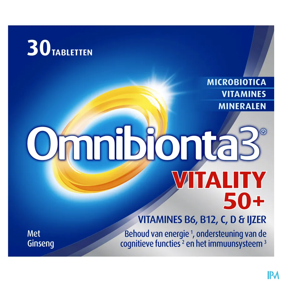 packshot van Omnibionta-3 50+ 30 tabletten