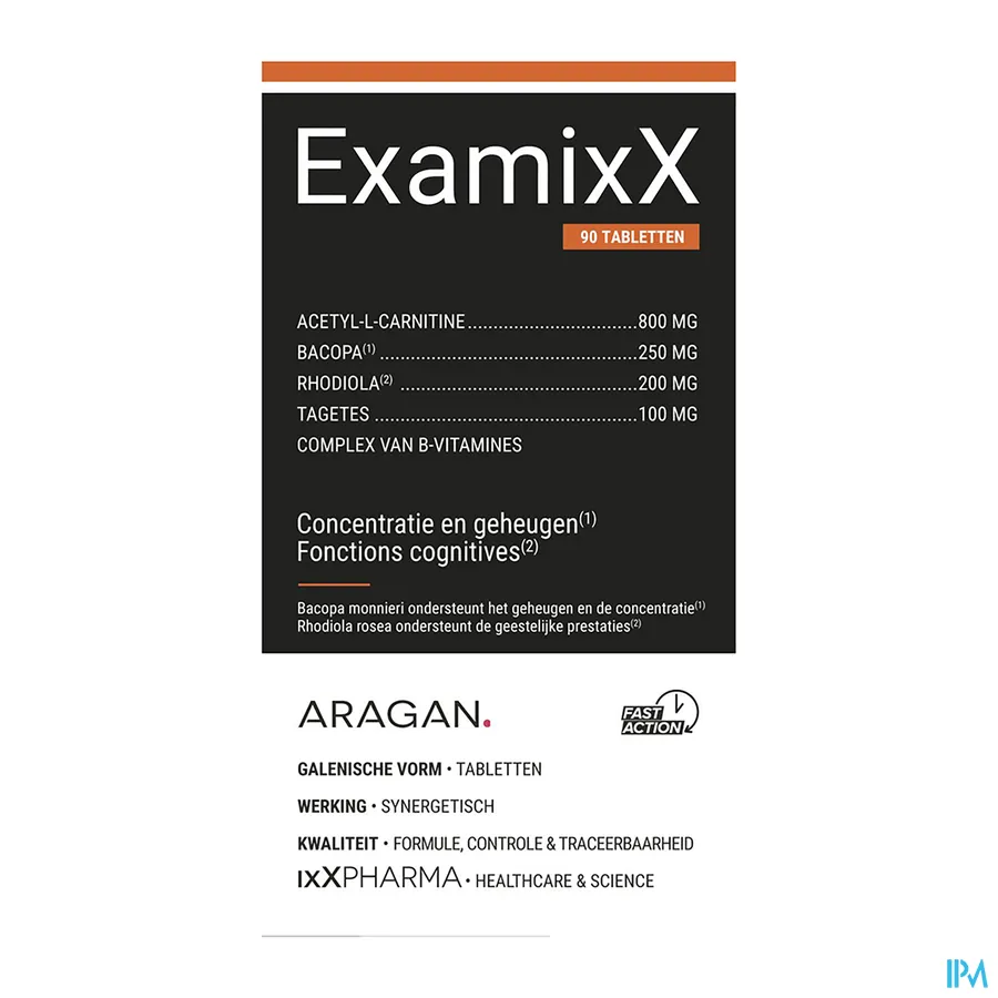 packshot van ExamixX 90 tabletten