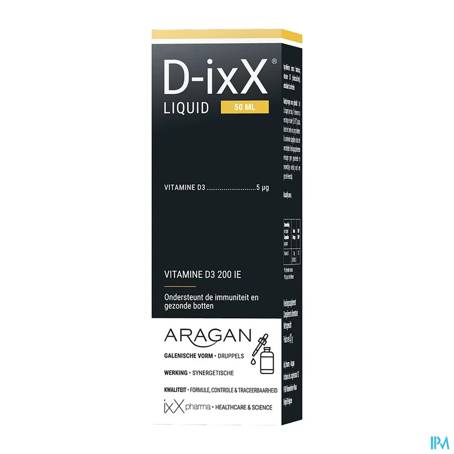 packshot van D-ixX Liquid Druppels 50 ml
