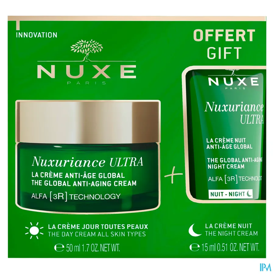 packshot van Nuxe Nuxuriance Ultra 3r Kit Creme Dag/Nacht 2 Producten