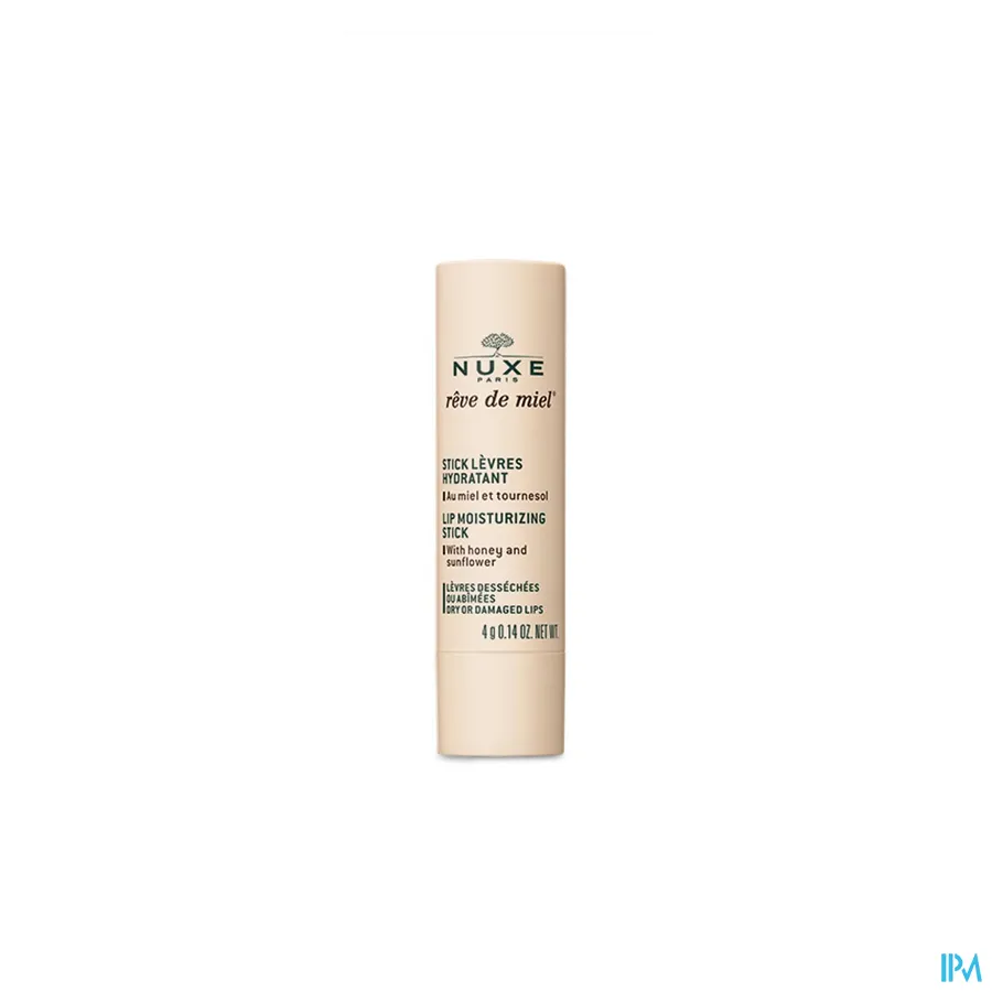 packshot van Nuxe Rêve de Miel Hydraterende Lipstick 4 g