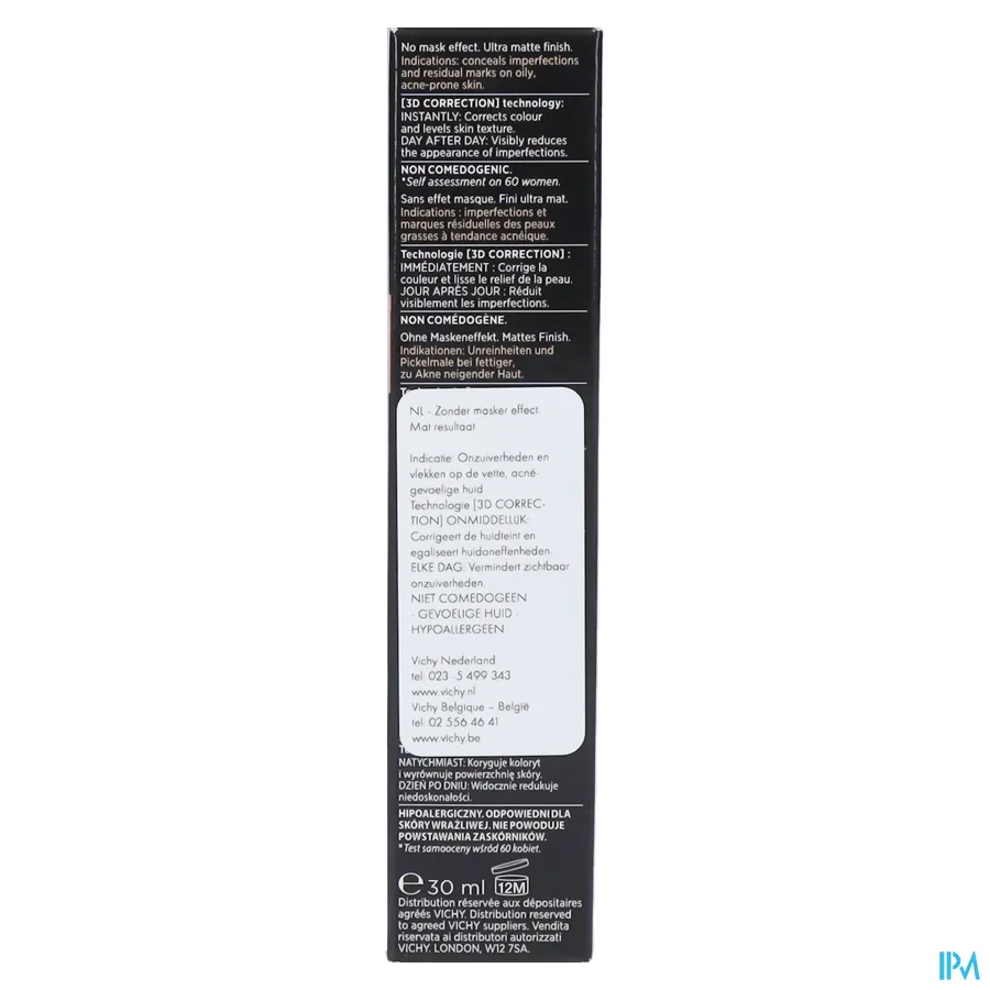 packshot van Vichy Dermablend Correction 3D 35 Sand 30 ml