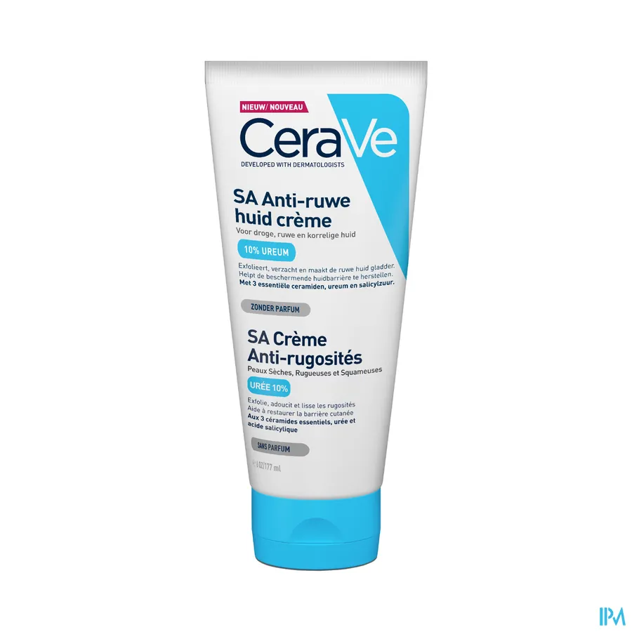 packshot van CeraVe SA Anti-Ruwe Huid Crème 177 ml