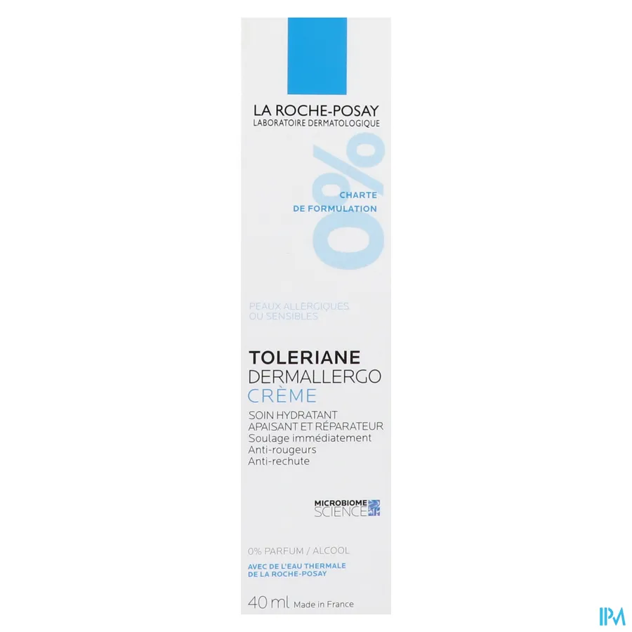 packshot van La Roche-Posay Toleriane Dermallergo Crème 40 ml