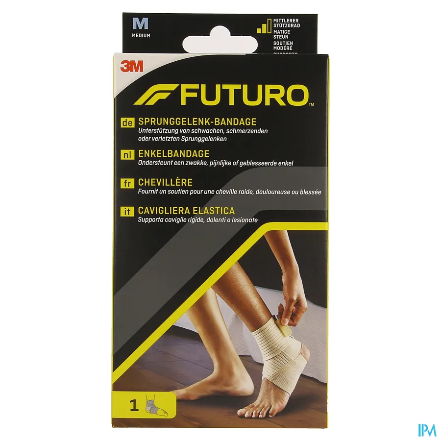 packshot van Futuro Enkelbandage Medium