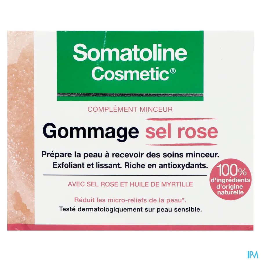 packshot van Somatoline Cosmetic Exfoliërende Scrub Pink Salt 350 g