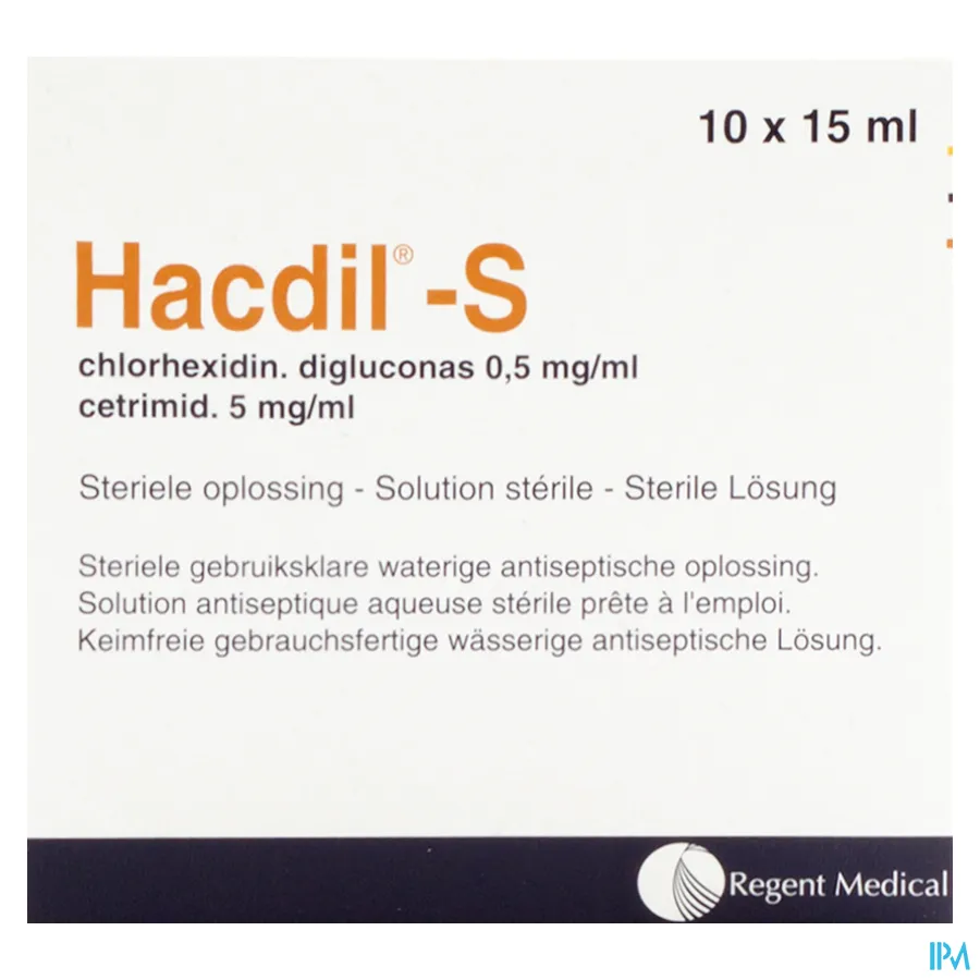 packshot van Hacdil-S 10 x 15 ml unidosis