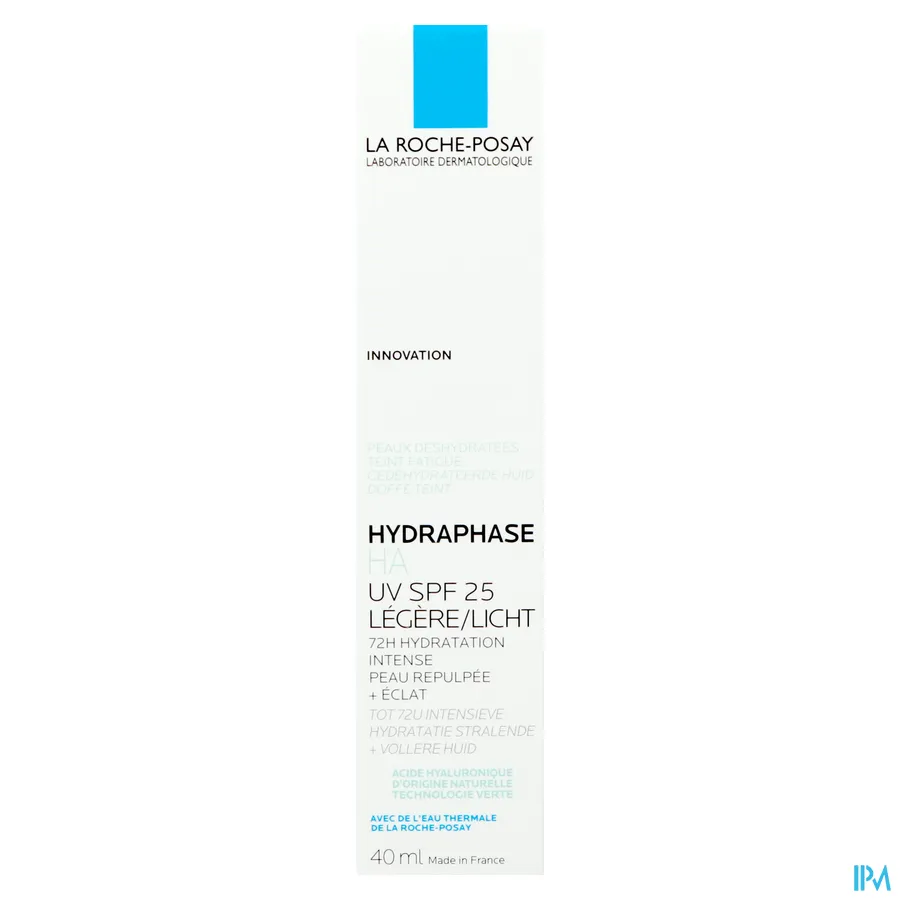 packshot van La Roche-Posay Hydraphase HA UV SPF 25 Licht 40 ml