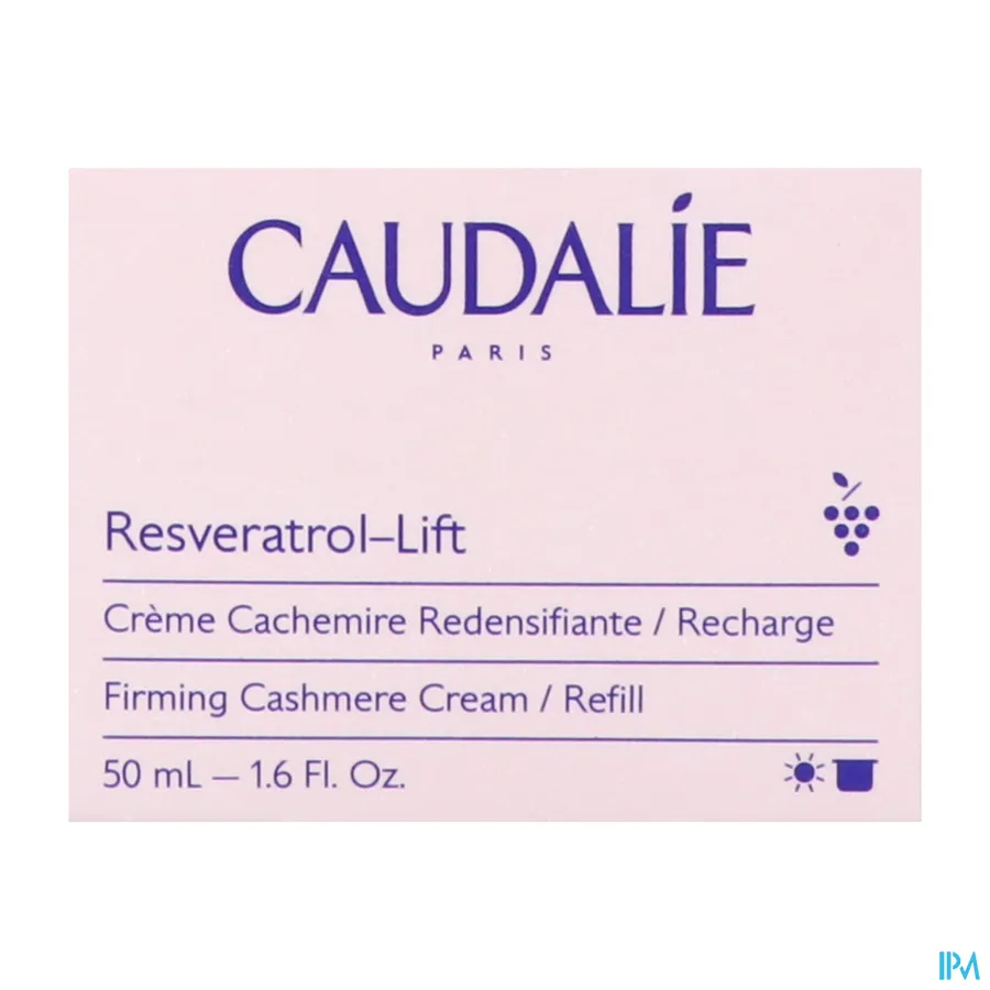 packshot van Caudalie Resveratrol-Lift Verstevigende Kasjmiercrème Navulling 50 ml