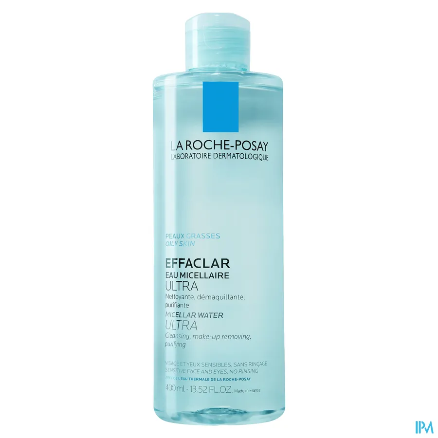 packshot van La Roche-Posay Effaclar Micellair Water Ultra 400 ml