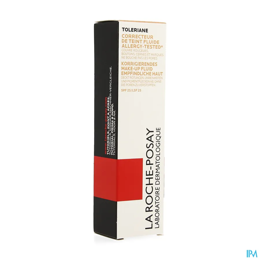 packshot van La Roche Posay Toleriane Fdt Correct.fluide 16 Hale 30 ml