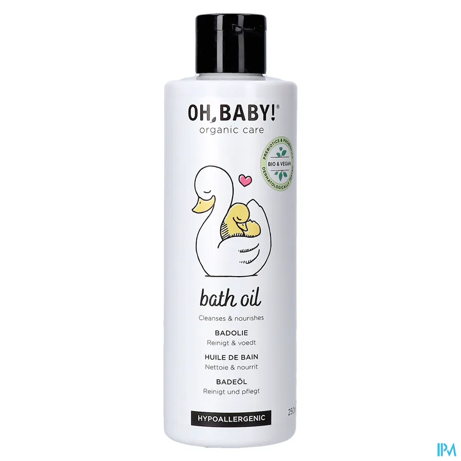 packshot van Oh Baby Badolie 250 ml