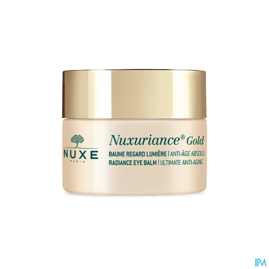 packshot van Nuxe Nuxuriance Gold Balsem voor een Stralende Blik 15 ml