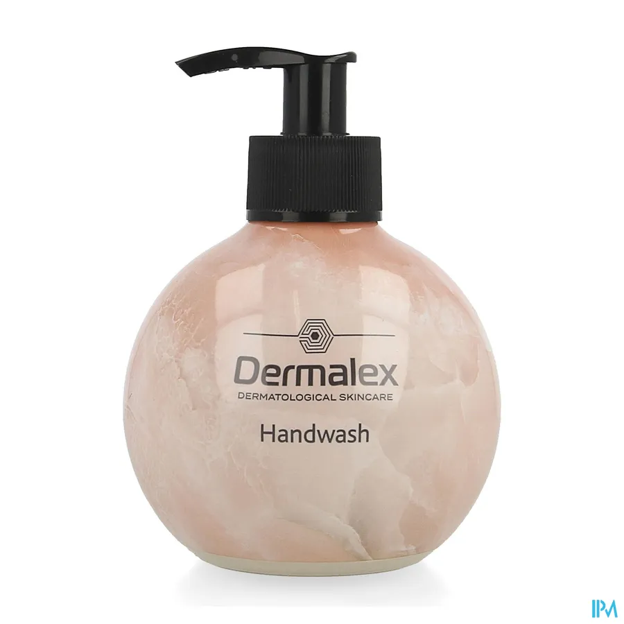 packshot van Dermalex Handwash Pink Marble Pompflacon 295 ml