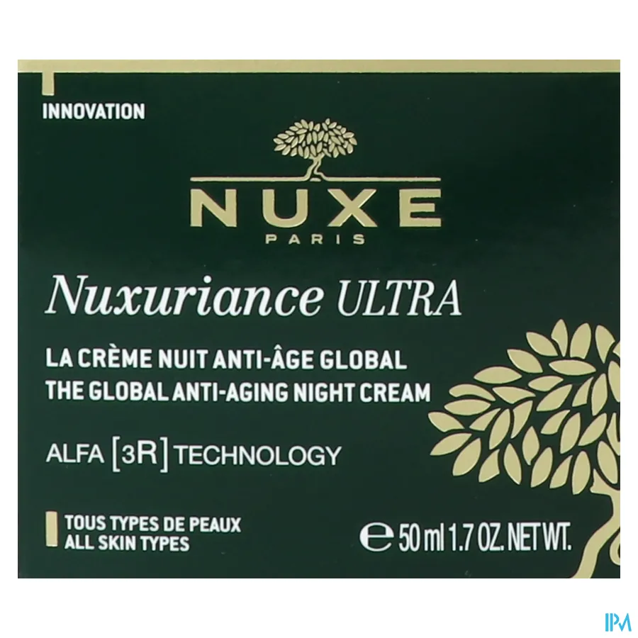 packshot van Nuxe Nuxuriance Ultra Global Anti-Aging Night Crème 50 ml