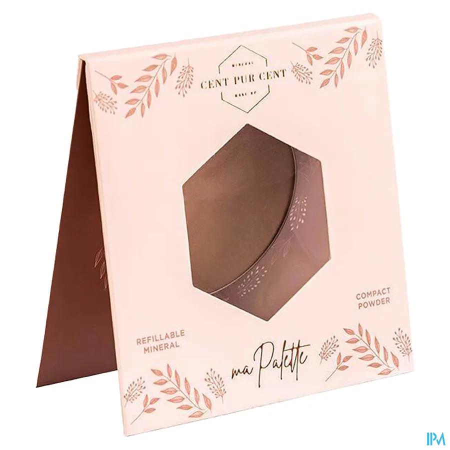 packshot van Cent Pur Cent Refillable Compacte Minerale Foundation Dark