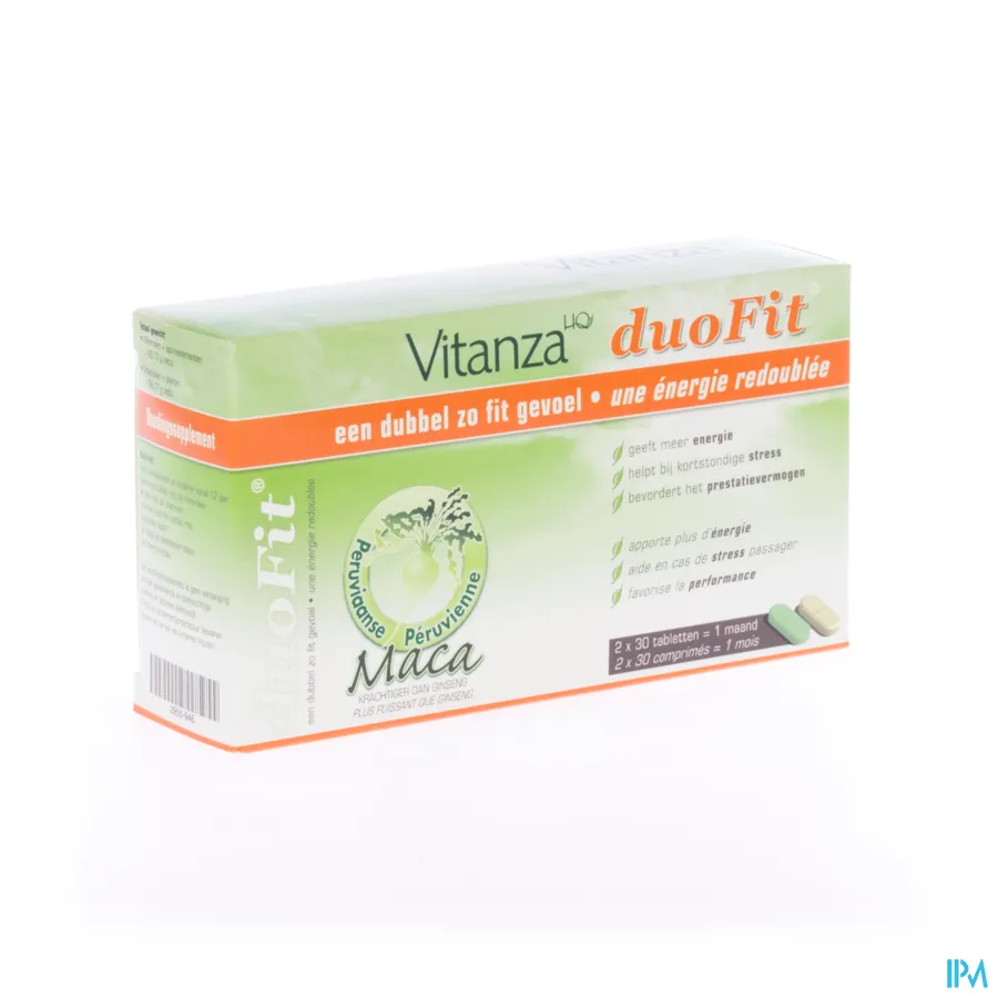 packshot van Vitanza HQ duo fit 2x30 tabletten
