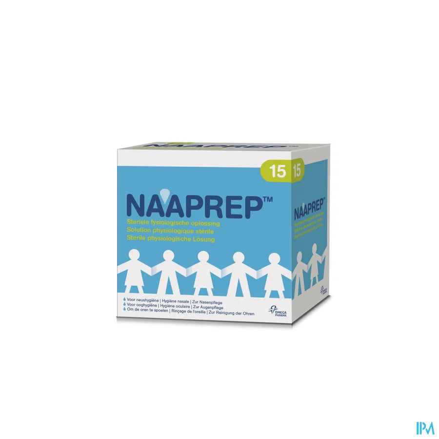 packshot van Naaprep 15 ampullen