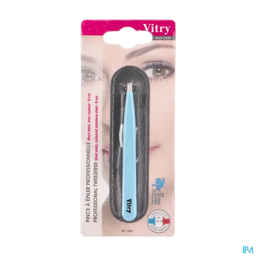 packshot van Vitry Gekleurd Epileerpincet met Schuine Top