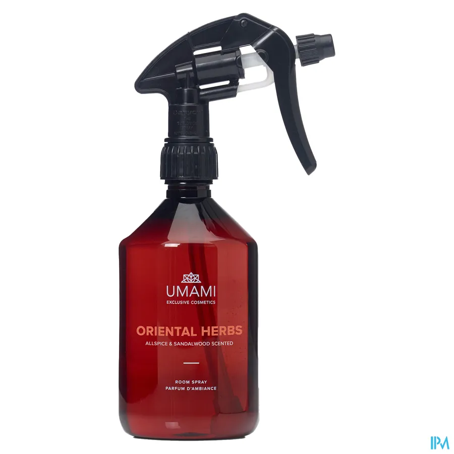 packshot van Umami Oriental Herbs Room Spray 500 ml