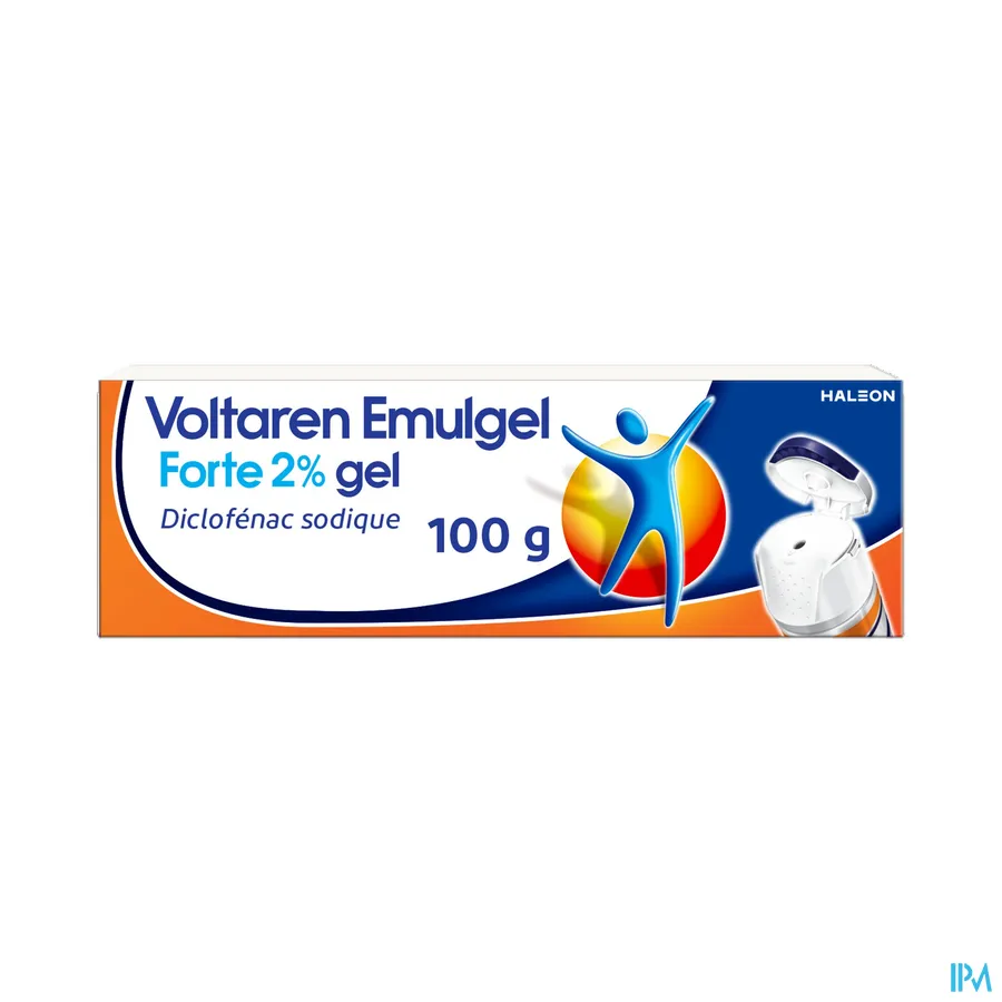 packshot van Voltaren Emulgel Forte 2% 100 g